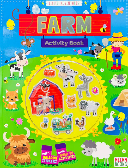 Little Adventures Farm Activity Book