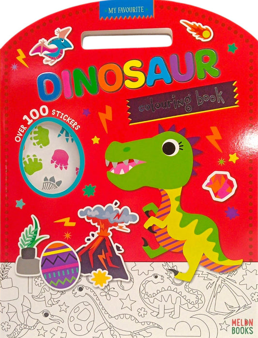 Dinosaurs Extra Large Colouring Book