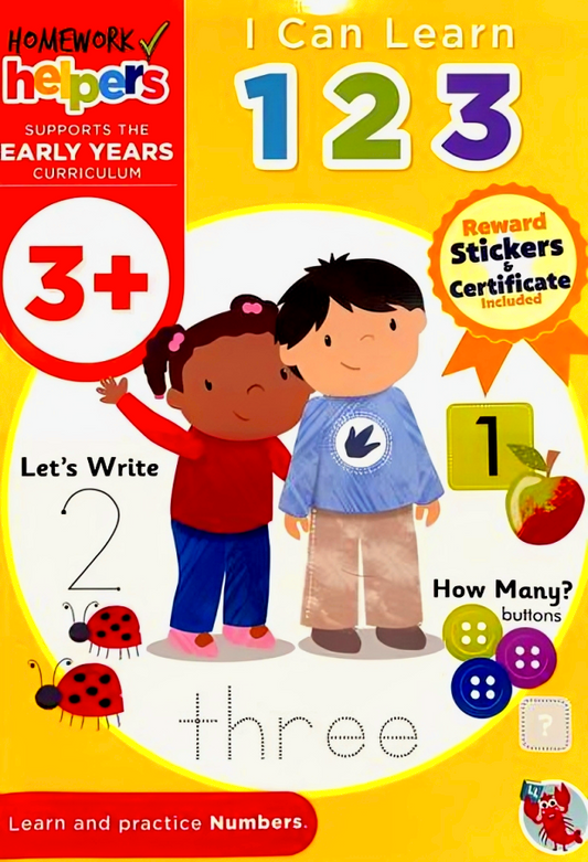 Homework Helper 3+ I Can Learn 123