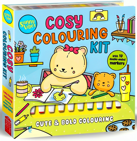 Cosy Colouring Kit: Cute and Bold Colouring by Sunny Vibes