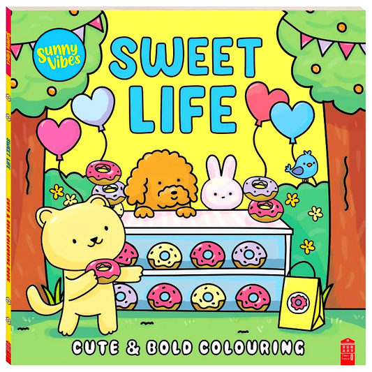 Sunny Vibes Colouring: Sweet Life