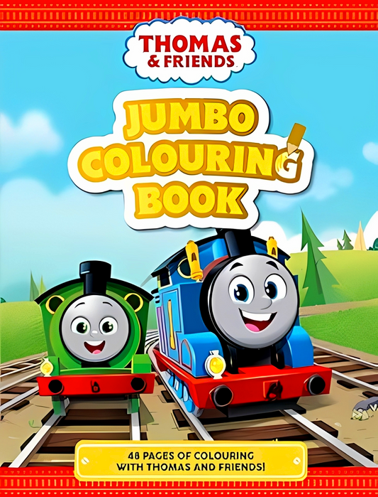 Thomas & Friends: Jumbo Colouring Book
