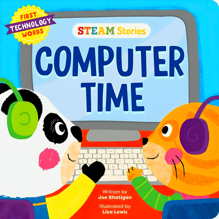 STEAM Stories Computer Time (First Technology Words) – BookXcess