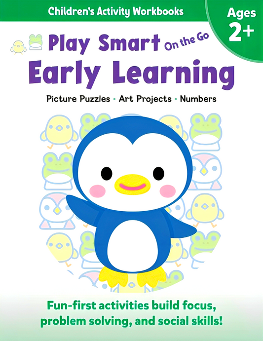 Play Smart On the Go Early Learning Ages 2+: Picture Puzzles, Art Projects, Numbers