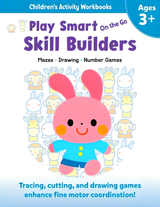 Play Smart On the Go Skill Builders 3+: Mazes, Drawing, Number Games