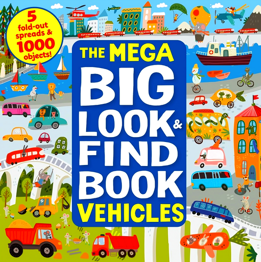 The Mega Big Look And Find Vehicles