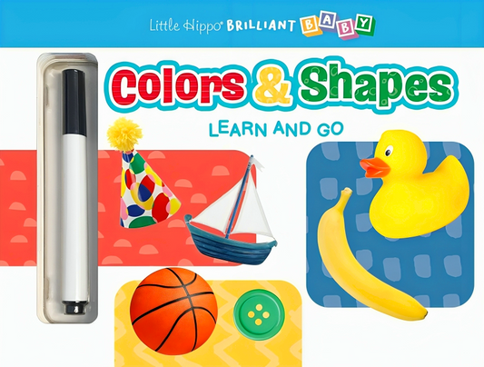 Learn & Go: Colors And Shapes Wipe Clean
