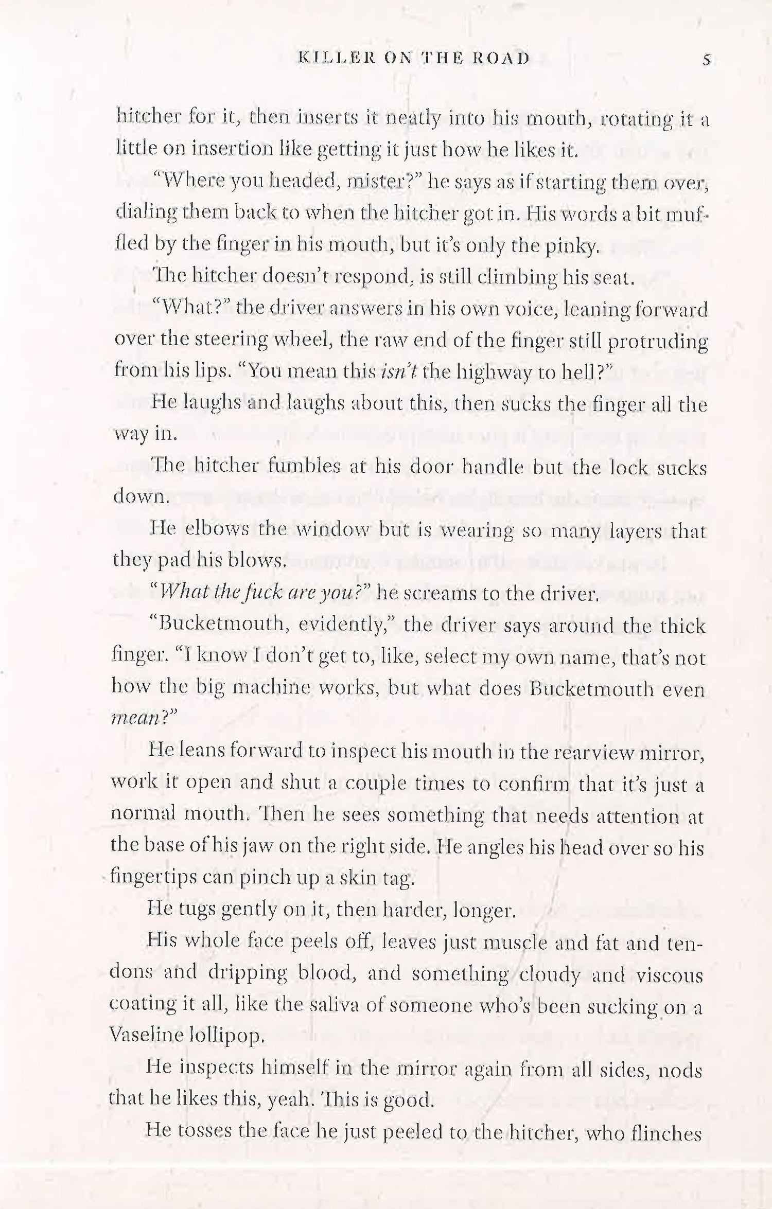 Killer On The Road / The Babysitter Lives by Stephen Graham Jones – book cover
