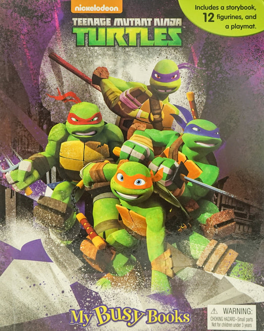 Teenage Mutant Ninja Turtles (My Busy Book) (Book & Figurines & Playmat)