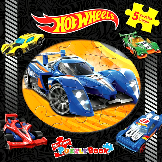 Mattel Hot Wheels My First Puzzle Book