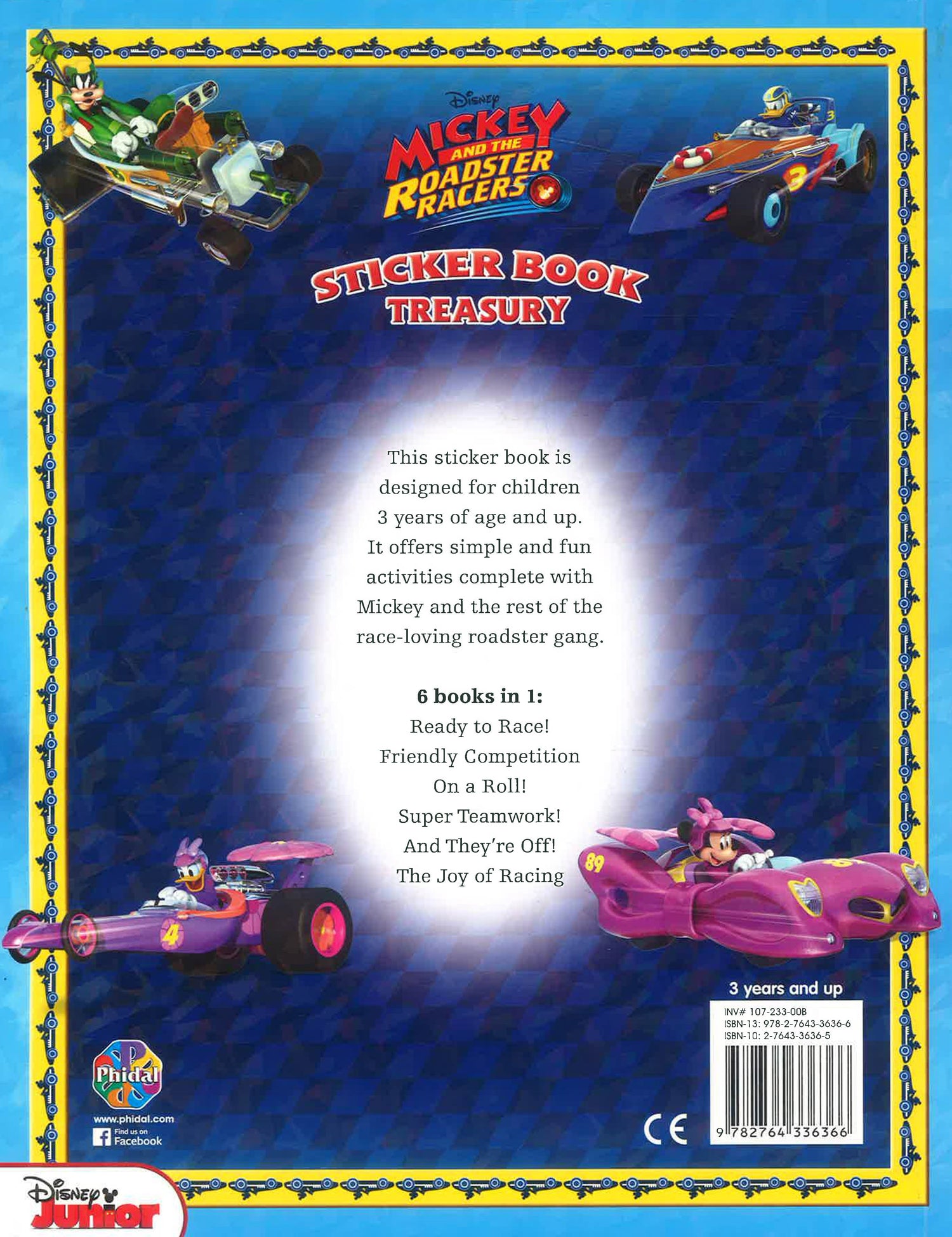 Mickey Mouse Roadster Racers Book Rome Mickey And The Roadster Racer Sticker Book Treasury – BookXcess