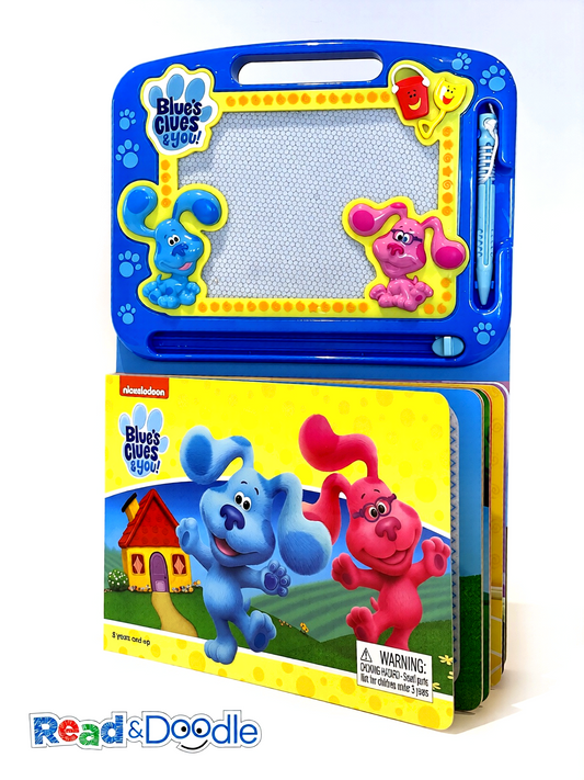 Blue's Clues & You Storybook And Magnetic Drawing Kit