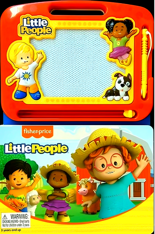 Little People Book & Magnetic Drawing Pad (Fisher-Price)