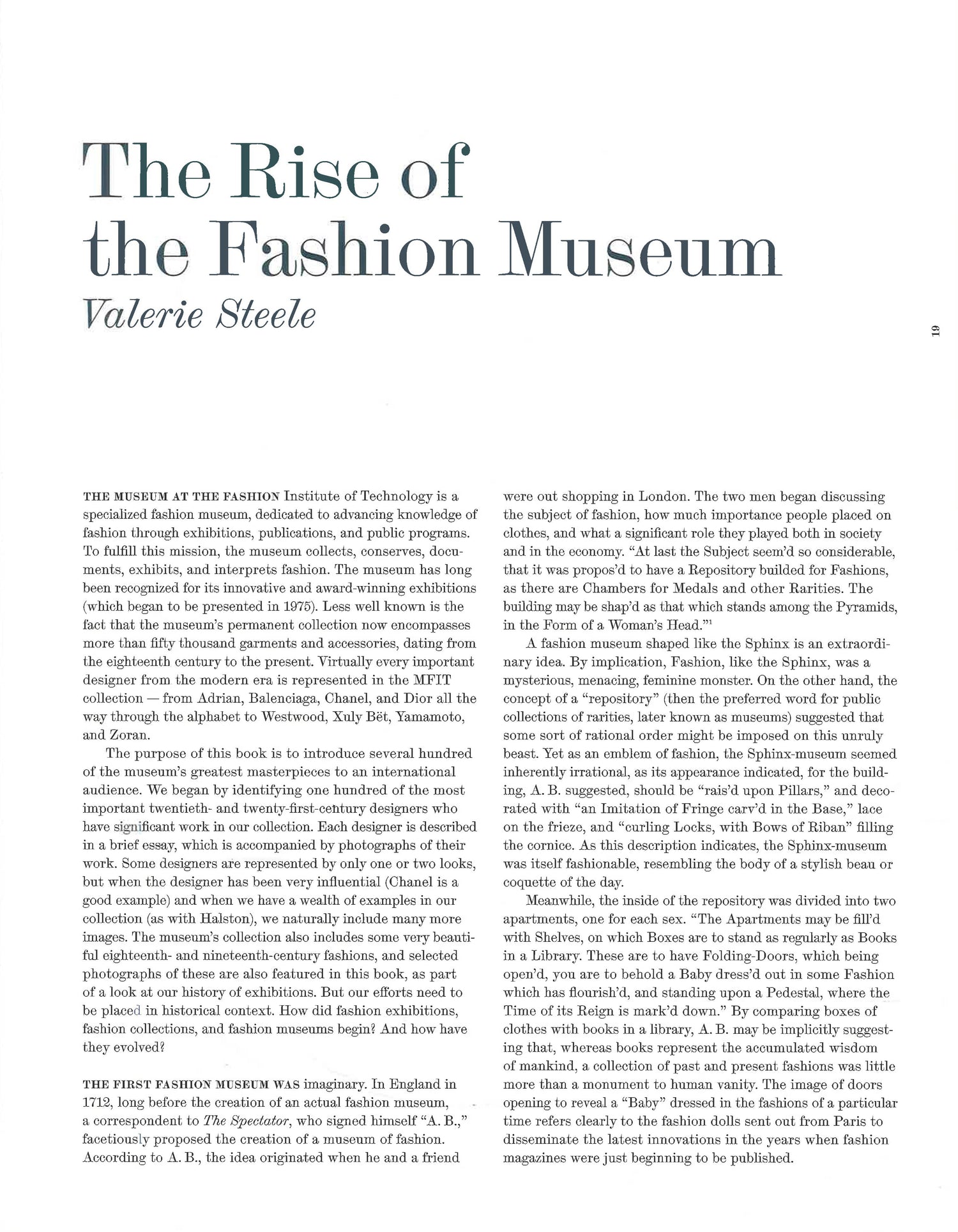 The Collection Of The Museum At Fit: Fashion Designers A-Z by Taschen – book cover
