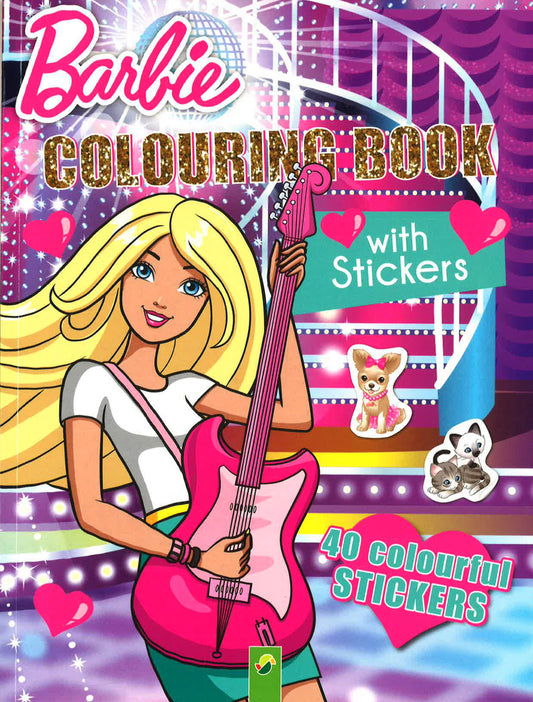 Barbie: Colouring Book With Stickers