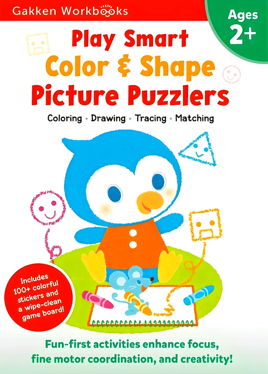 Play Smart Color & Shape Picture Puzzlers Age 2+