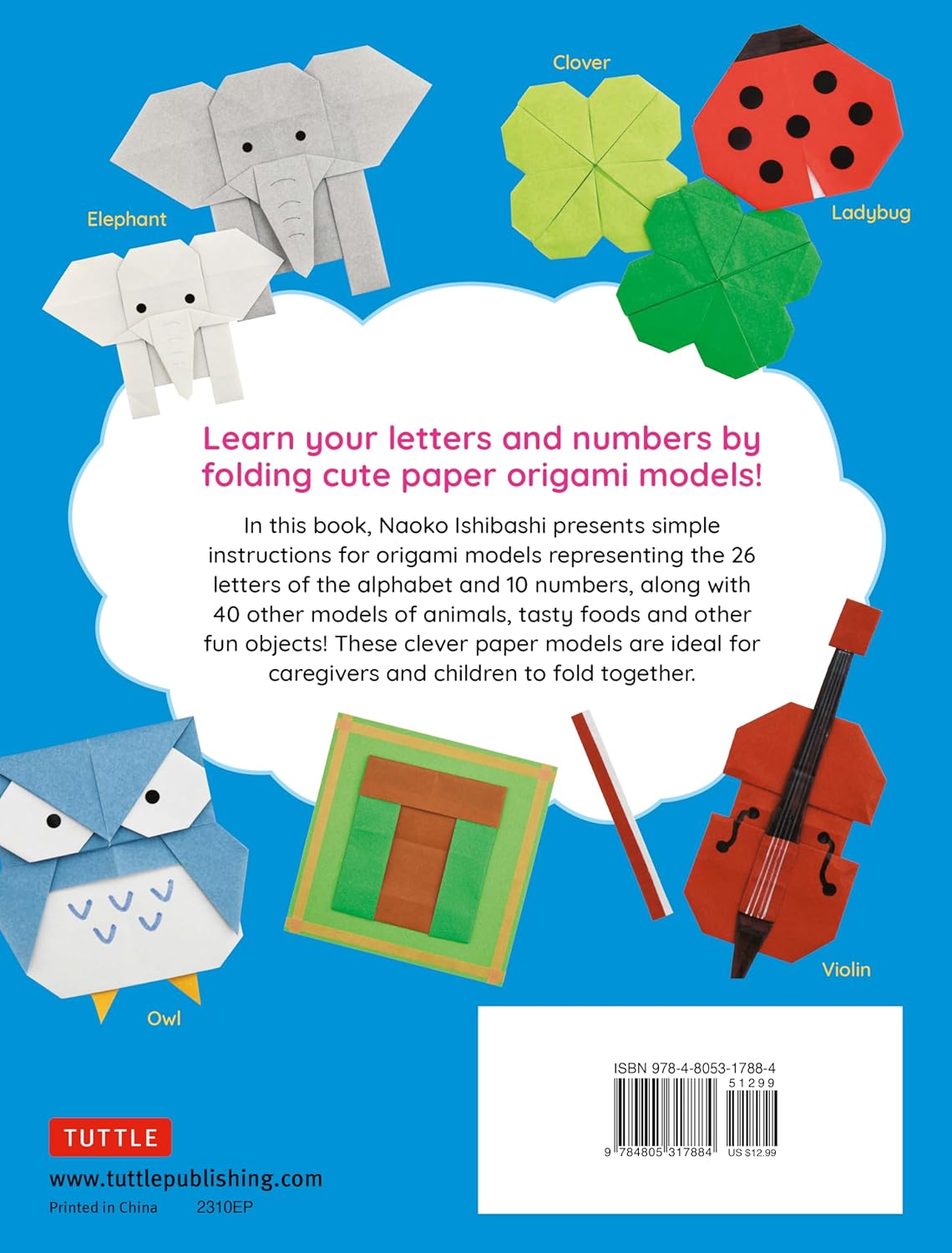 Origami Path ABC Origami: Learn Your Alphabet and Numbers Through Origami! (80 Cute ...
