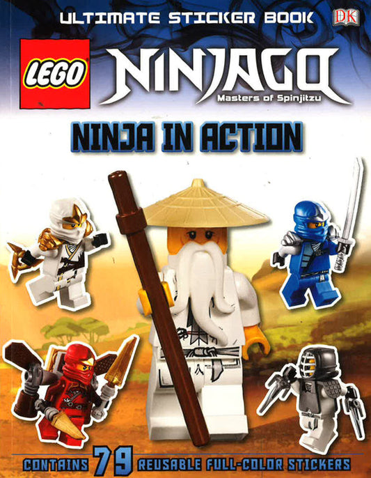 Dk Stickerbook Sc Lego Ninjago - Ninja In Action