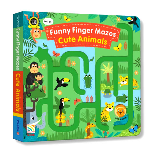 Funny Finger Mazes - Cute Animals