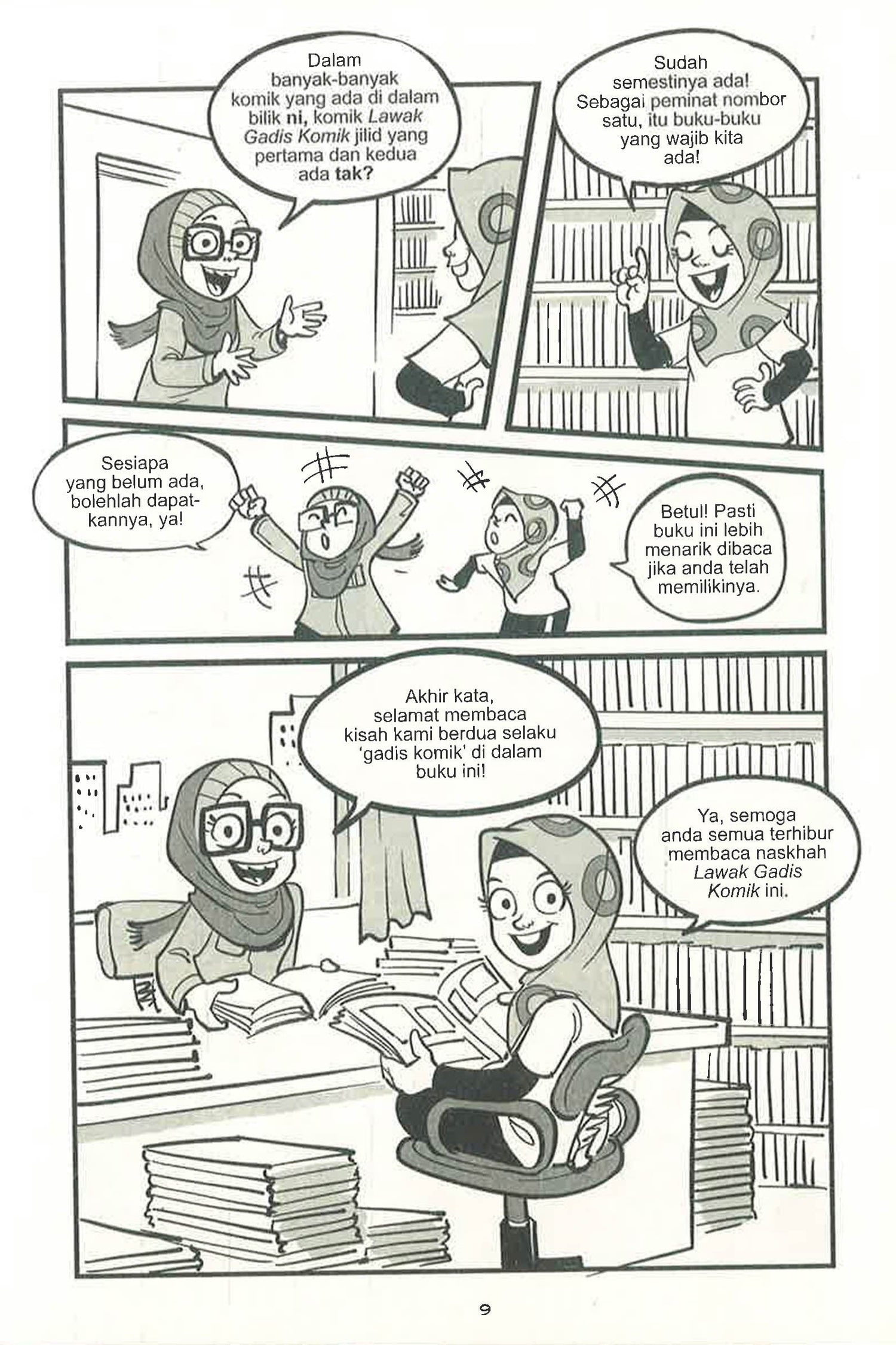 Komik-M: Lawak Gadis Komik #3 - Artis Baru (2023) – BookXcess