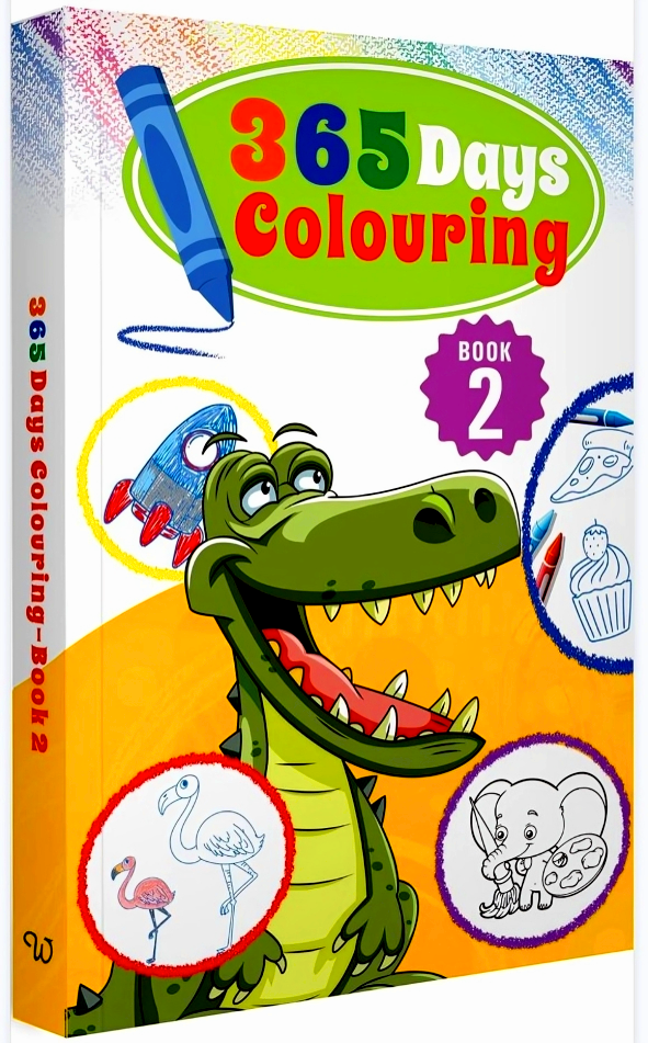 365 Day Color In 365 Days Colouring Book 2 – BookXcess