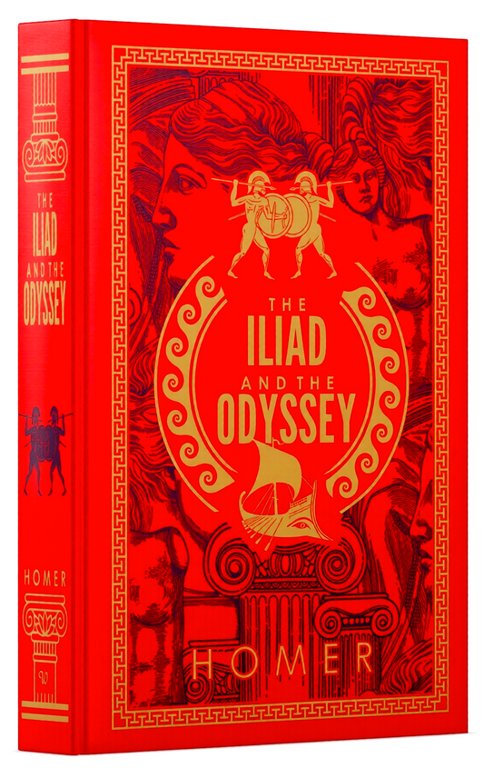 The Iliad And The Odyssey (Leather-Bound)