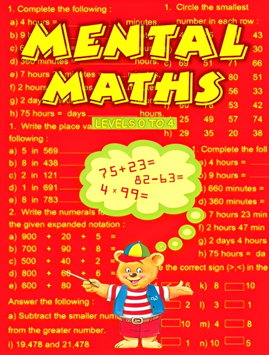 Mental Maths: Level 0 to 4