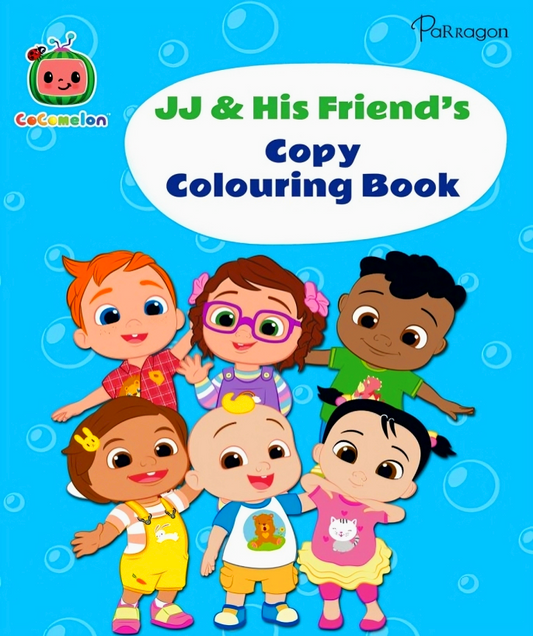 Cocomelon JJ And His Friend's Copy Colouring Book