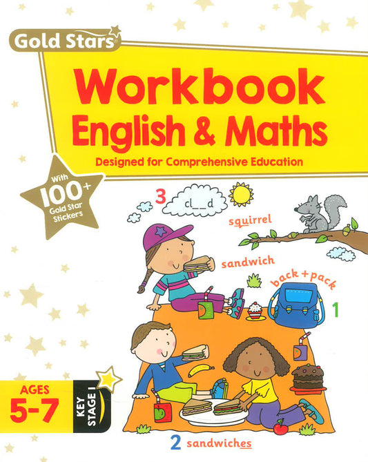 Gold Stars: Workbook English & Maths (Age: 5-7)