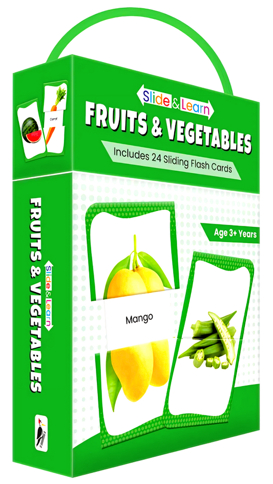 Slide & Learn: Fruits & Vegetables