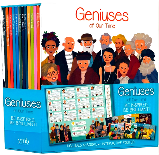 Geniuses Of Our Time (12 Book Box)
