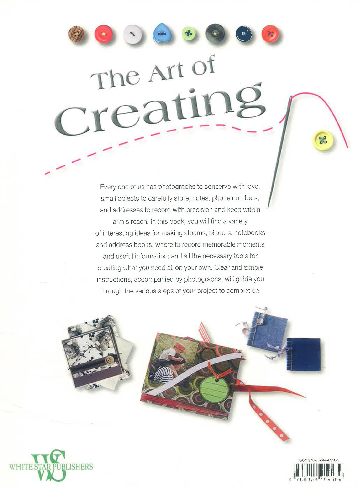 Art of Creating: Ideas for Making Albums, Notebooks, Notes and Binders by WHITESTAR – book cover