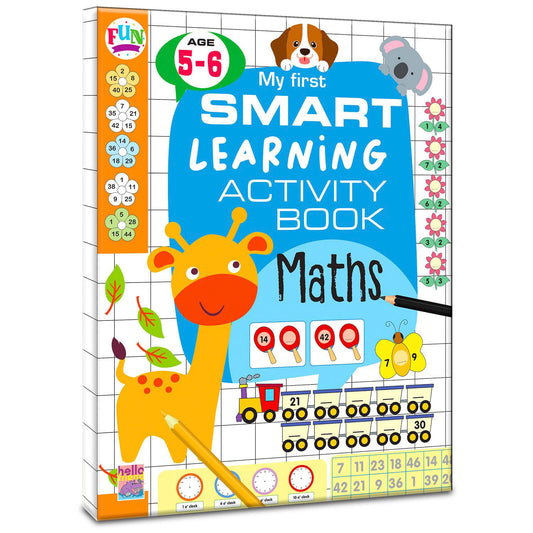 My First Smart Learning Activity Book Maths (5-6 Yrs)