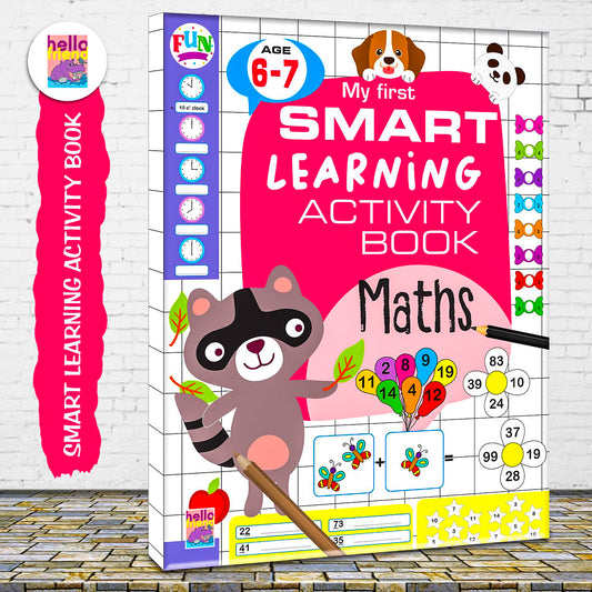My First Smart Learning Activity Book Maths (6-7 Yrs)