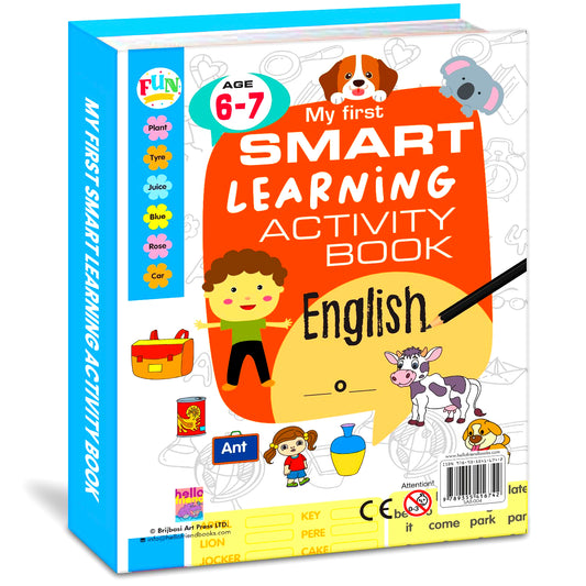 My First Smart Learning Activity Book English (6-7 Yrs)