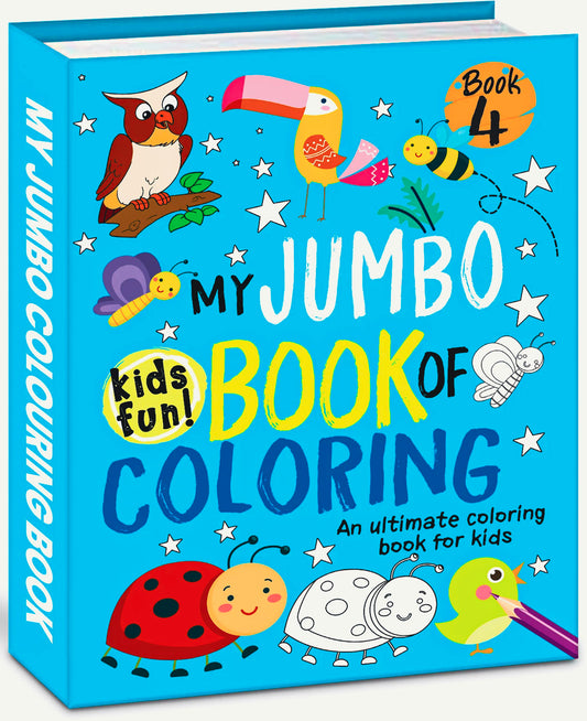 My Jumbo Book Of Coloring (Turquoise)