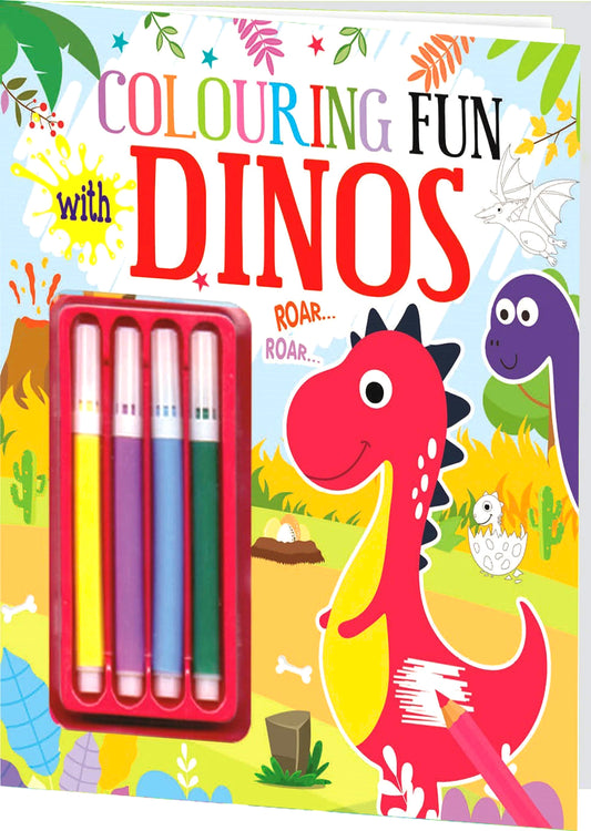 Colouring Fun With Dinos