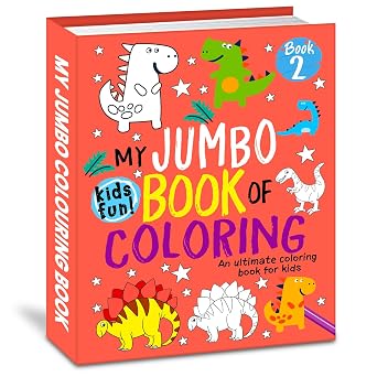 My Jumbo Book Of Coloring (Orange)