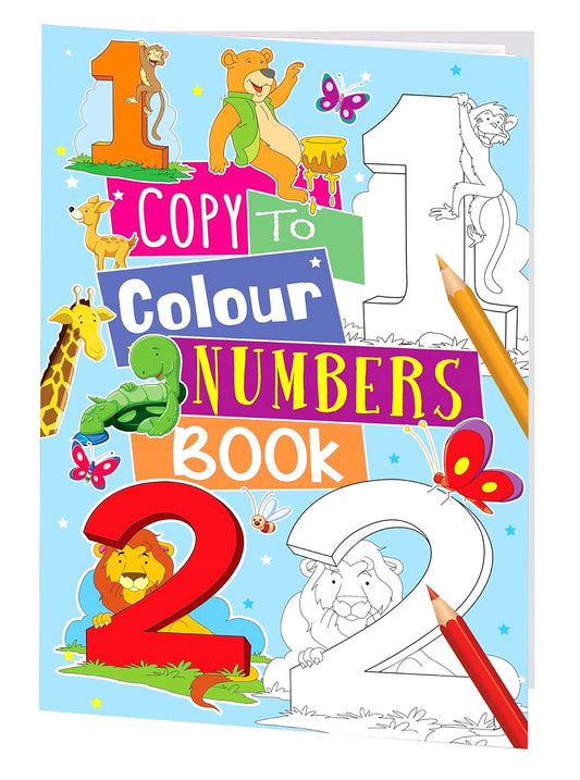 Copy To Colour - Numbers Book