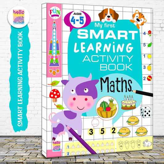 My First Smart Learning Activity Book Maths (4-5 Yrs)