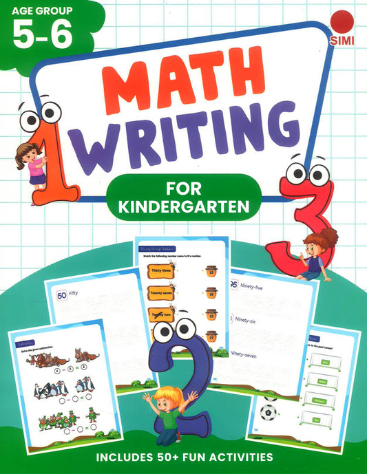Math Writing For Preschoolers: Age 5-6