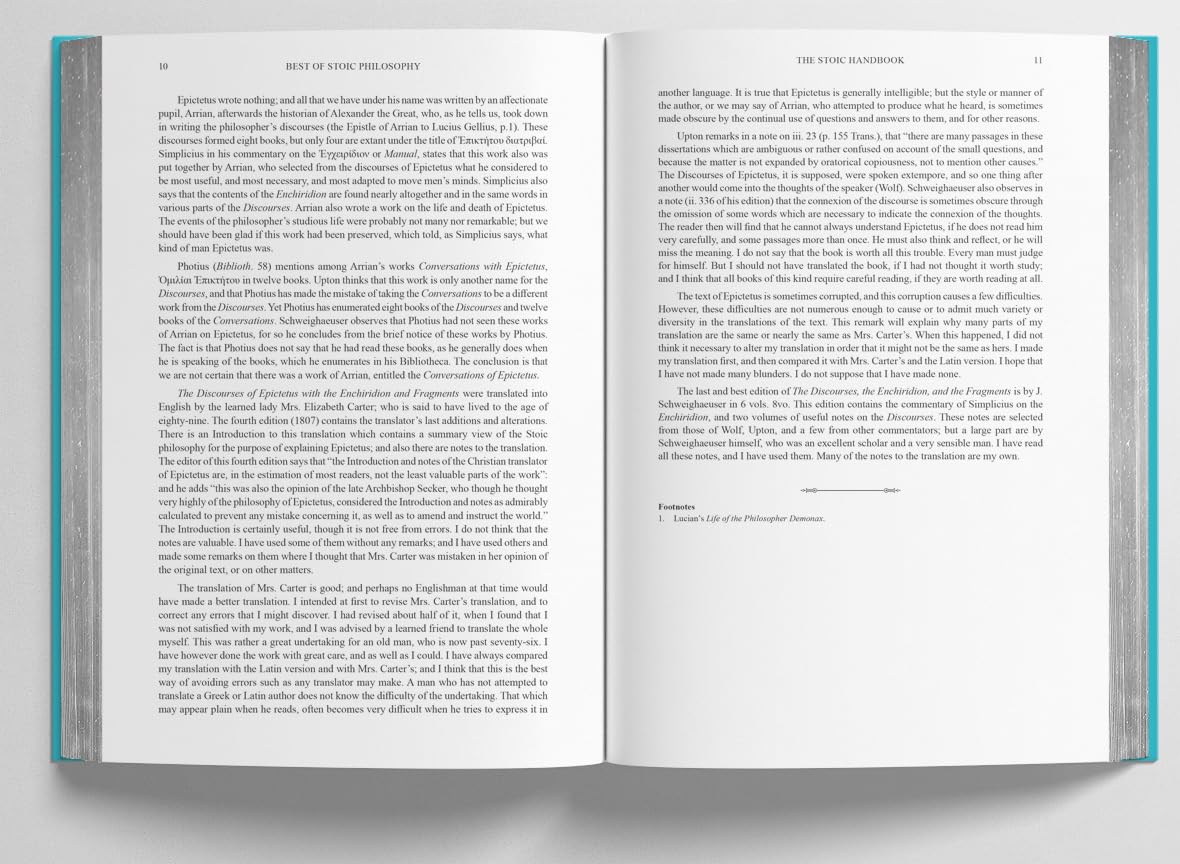 Wilco Leatherbound: Best Of Stoic Philosophy by A Wilco Book – book cover