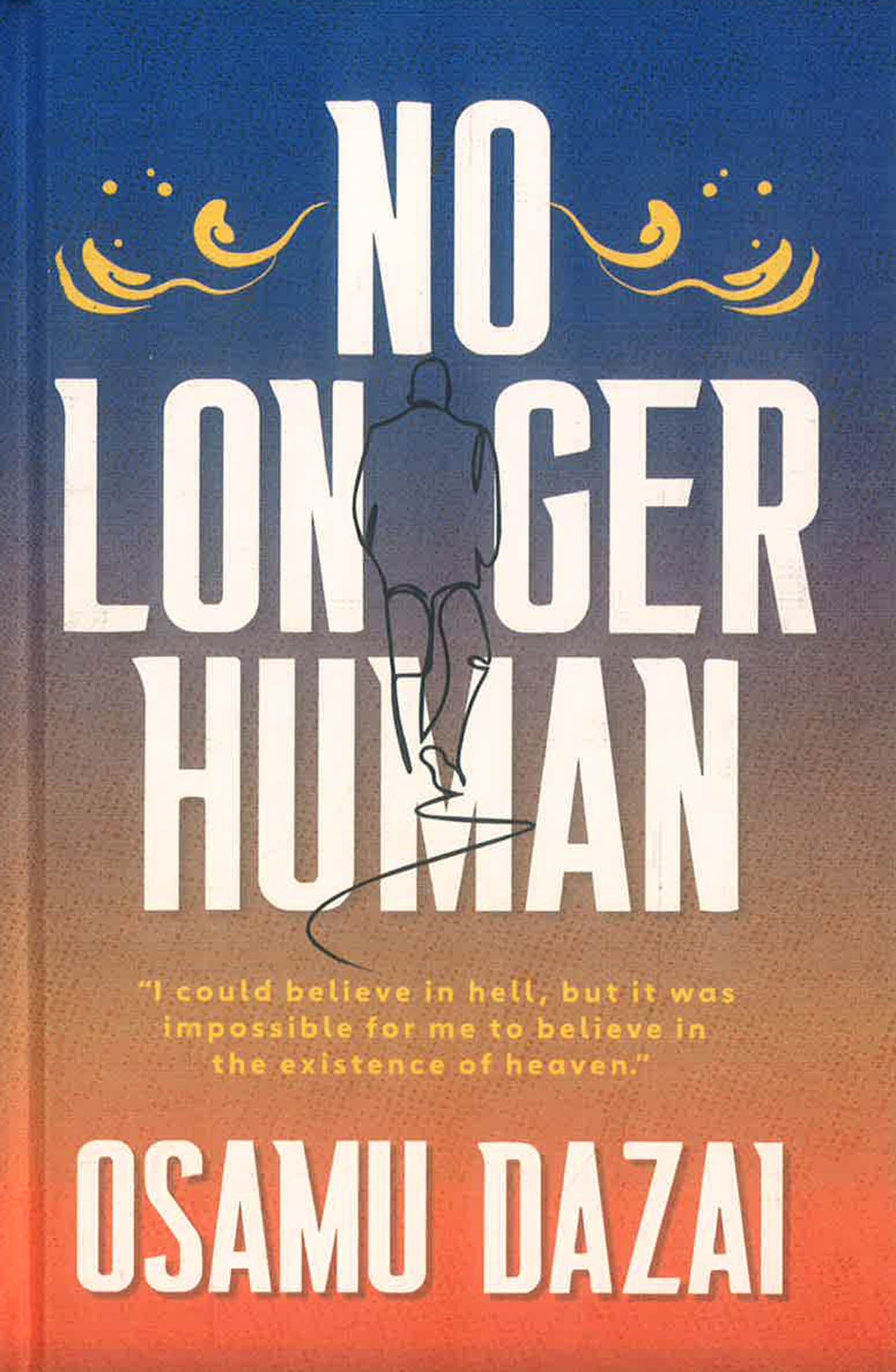 No Longer Human (Hardcover) by Osamu Dazai – book cover
