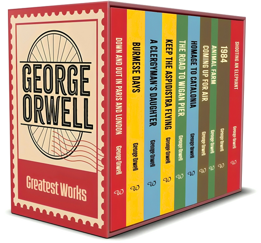 George Orwell Greatest Works Box Set (Set Of 10 Books)