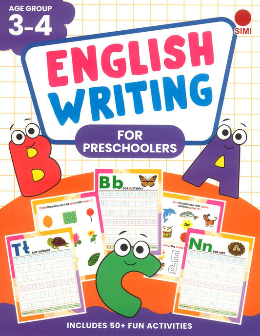 English Writing For Preschoolers: Age 3-4