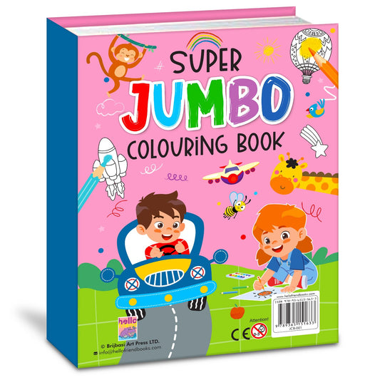 Super Jumbo Colouring Book