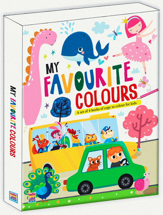 My Favourite Colours-  4 Book Set