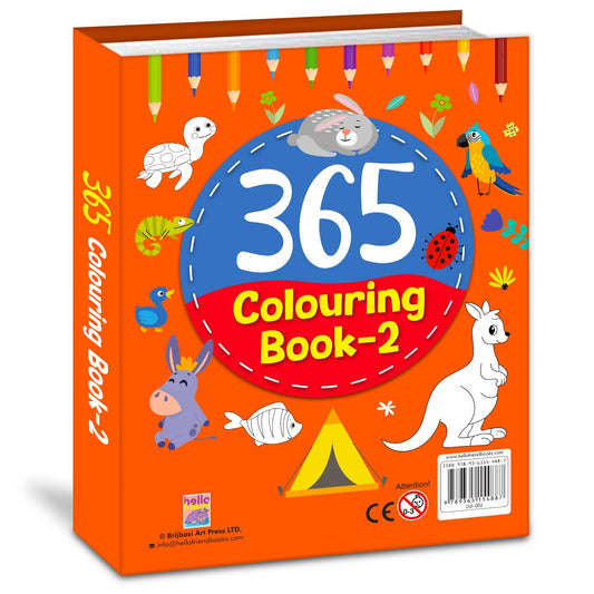365 Colouring Book - 2 (Orange)