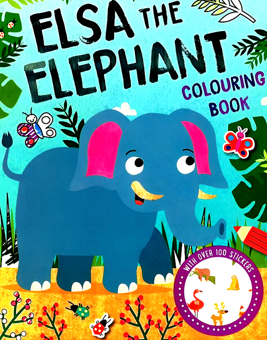 Elsa The Elephant Colouring Book