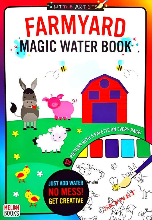 Magic Water Book: Farmyard